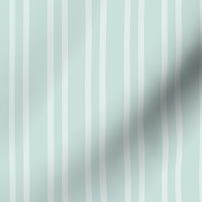 Pale Aqua Pinstripe