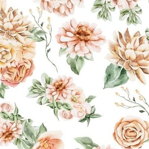 Shabby Chic Floral Print