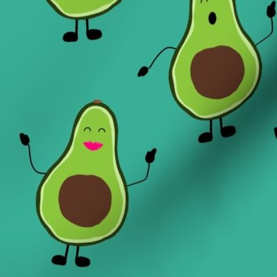 Happy avocados