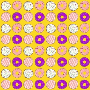 Donuts - yellow
