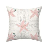 Starfish Pink & white