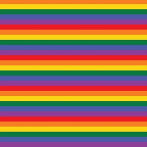 LGBTQ Rainbow Flag Stripes 