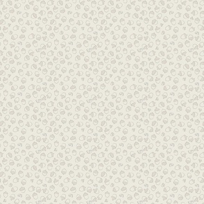 Acorn Pattern on Beige-Medium 4.5"x4.5"