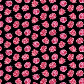 Raspberry Polka Dot - 50% Scale