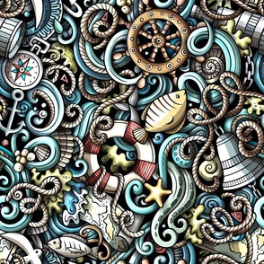 Nautical doodle 4