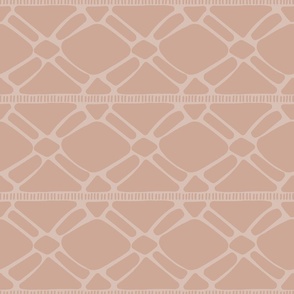 Pink geometric pattern large