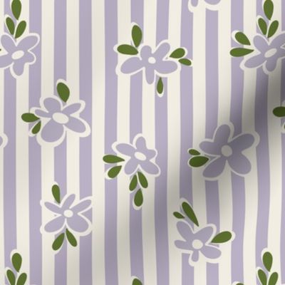 Shabby flowers lilac