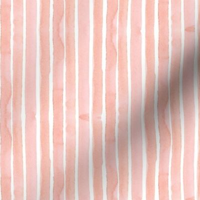 stripes in peach
