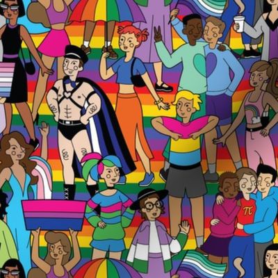 Diverse Unity: LGBTQ Community Pride Celebration, Small