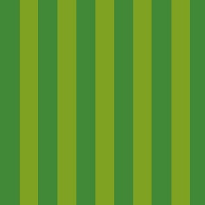 Pop art preppy lime green and kelly green stripe