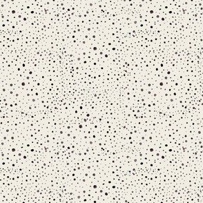 Watercolor hand painted tint dots on beige background