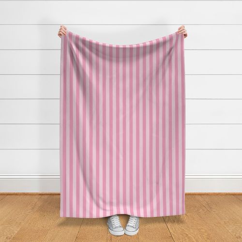 Pink on Pink Vertical Stripes