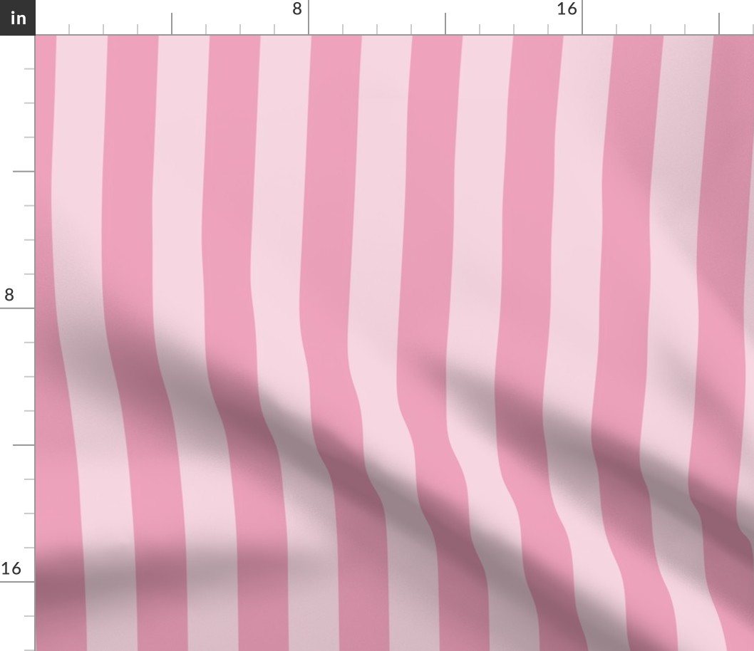 Pink on Pink Vertical Stripes