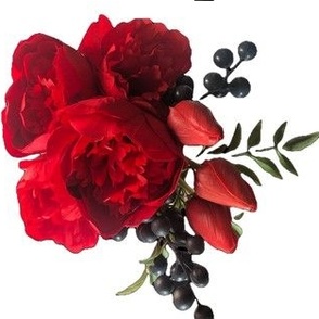 Lovers roses and berries