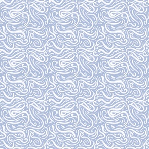Looping lines - pale blue