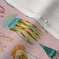 (S) Mosaic Jellyfish//Soft Pink