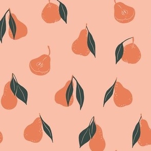 Sweet Pear_Medium_Peach-parfait-dusty-orange_Hufton-Studio
