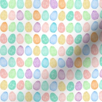 Colorful Swirly Easter Eggs