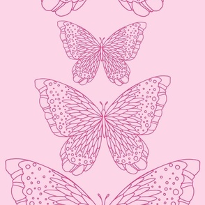 Butterfly Totem Pink