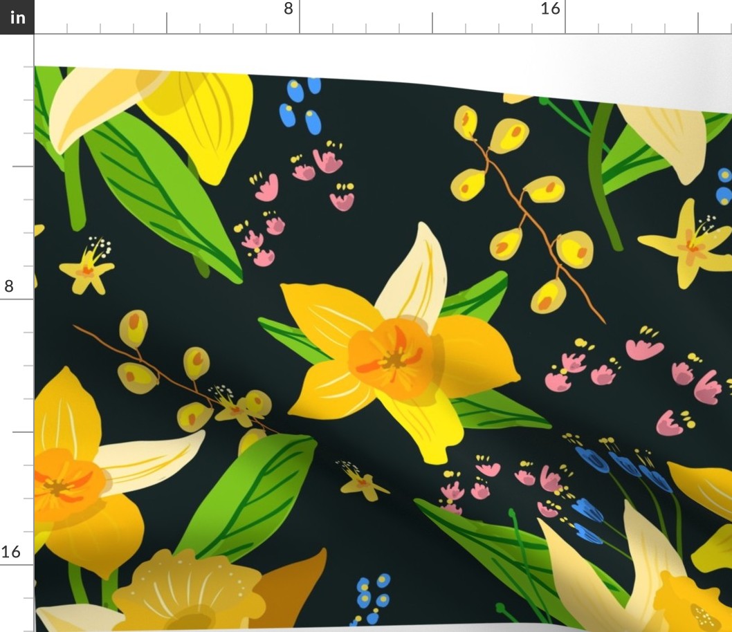 Birthday Flowers - March Daffodils