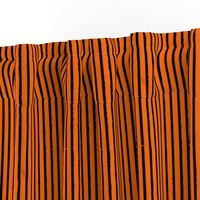 Pumpkin Orange and Black Tiger Stripes (vertical)