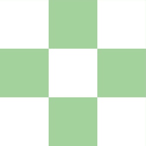 12 inch green and white checkerboard - large checkerboard print