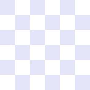 6 inch Digital Lavender and white checkerboard - medium checkerboard print