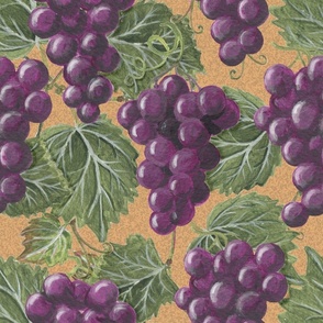 Villa grapes 18x18