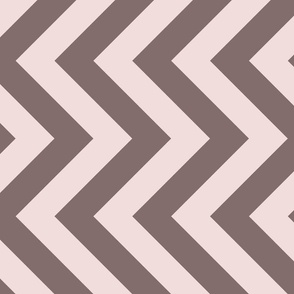 Piglet pink Chevron