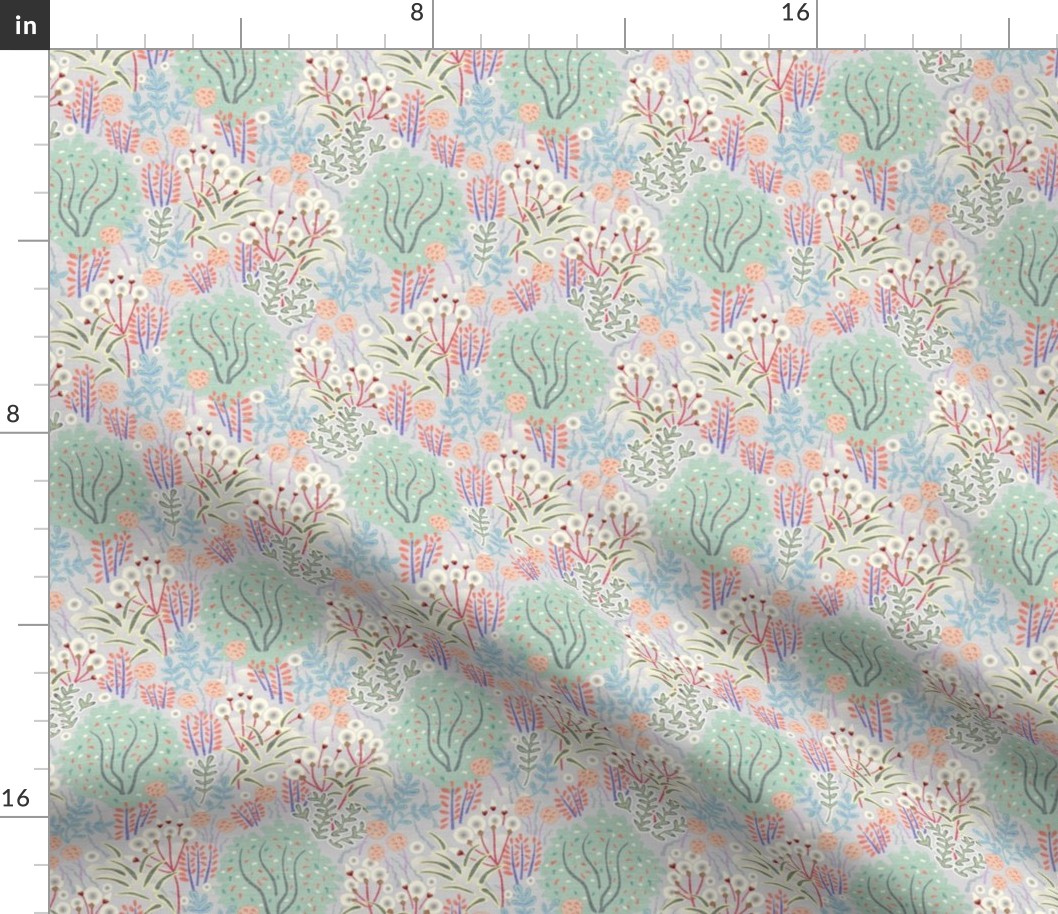 Wild Garden Tapestry Pastel Small