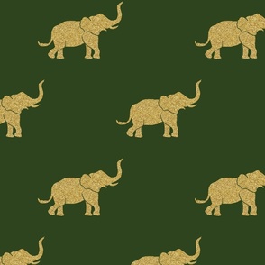 Glitter-Elephants-on-green