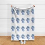 giant macrophages, can use as wall-decor putting over canvas or any project.

Cells from the human body prints are also available. 
Cytology,  pathology,  histology,  teaching and learning guide.  Use it on any science project.  
Other cell types are 