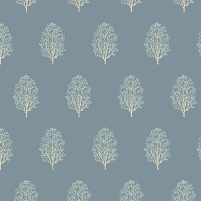 Maple Tree//Blue Grey//one directional//small scale 