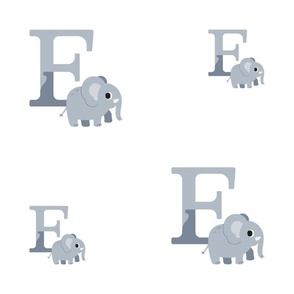 E is for Elephant