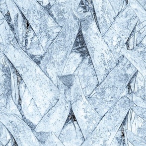Palm Tree Bark Woven Texture Tropical Beach Natural Fun Rustic Rugged Nautical Real Nature Neutral Interior Earth Tones Sky Blue Gray A7C0DA 12 in x 26 in Repeat Artistic Sketch Subtle Modern Abstract Photograph
