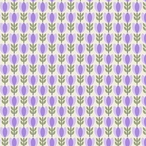 Tulips Lilac - mini scale - mix and match