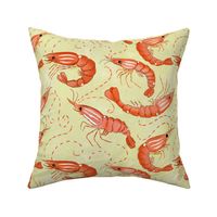 Spot Prawn butter yellow large 