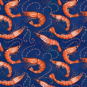 Spot prawn deep ocean blue Large 