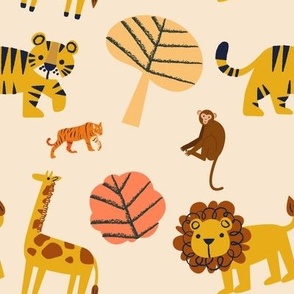 African Safari Animal Print