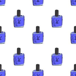 Nail polish periwinkle ditzy