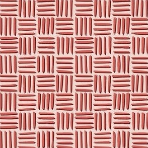 Raspberry Blush Basket Weave - 2023 Benjamin Moore Color of the Year 