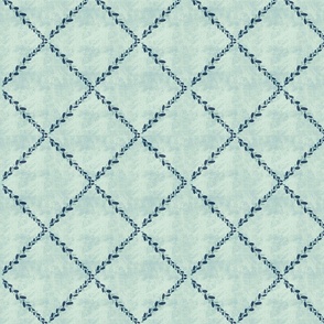 Blue Diamond Pattern