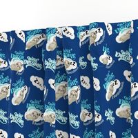Anesthesia Sloth Sweet Dreams Fabric