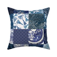 Blue Willow Patchwork quilt