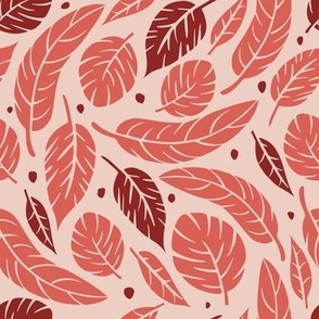 Tropical Leaves in Raspberry Blush Benjamin Moore's 2023 Color of the Year 