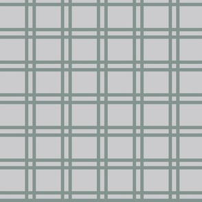 Nordic Plaid in Spring Green