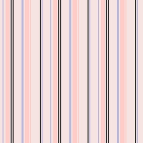Stripes on Stripes Purple Sky Pink 6x6