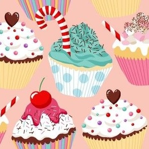 Cupcakes - pink