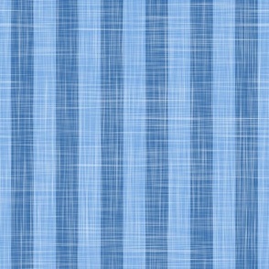 blue 1 inch stripe with linen texture