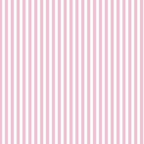 Candy Stripe 1/8" - 2198 micro // petal pink and white